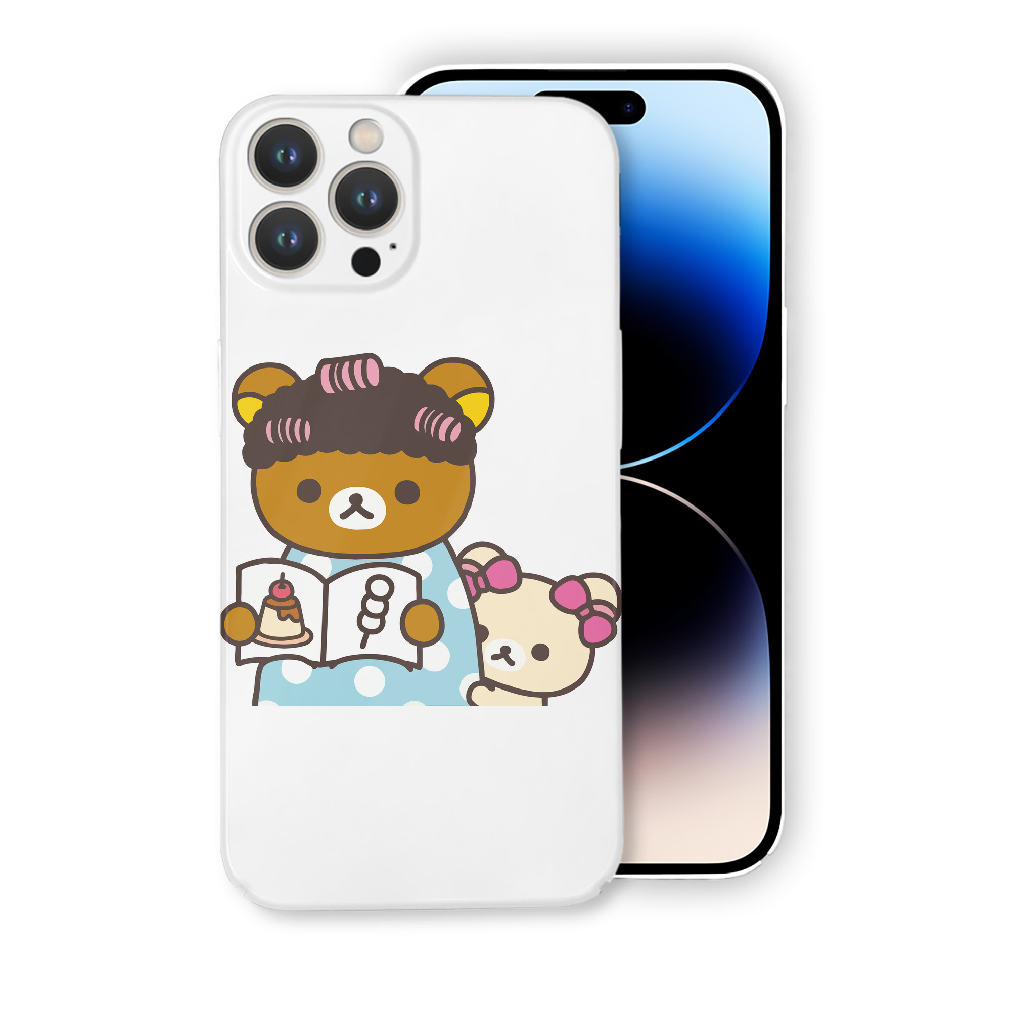 （画像用） リラックマ リラックマ キイロイトリ Rilakkuma Korilakkuma Kiiroitori 【iPhone 14シリーズ対応】ハードケース